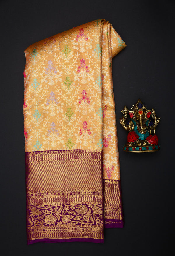 Bridal wear Kanchipuram Silk Saree
