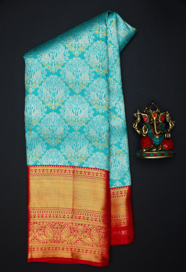Bridal wear Kanchipuram Silk Saree