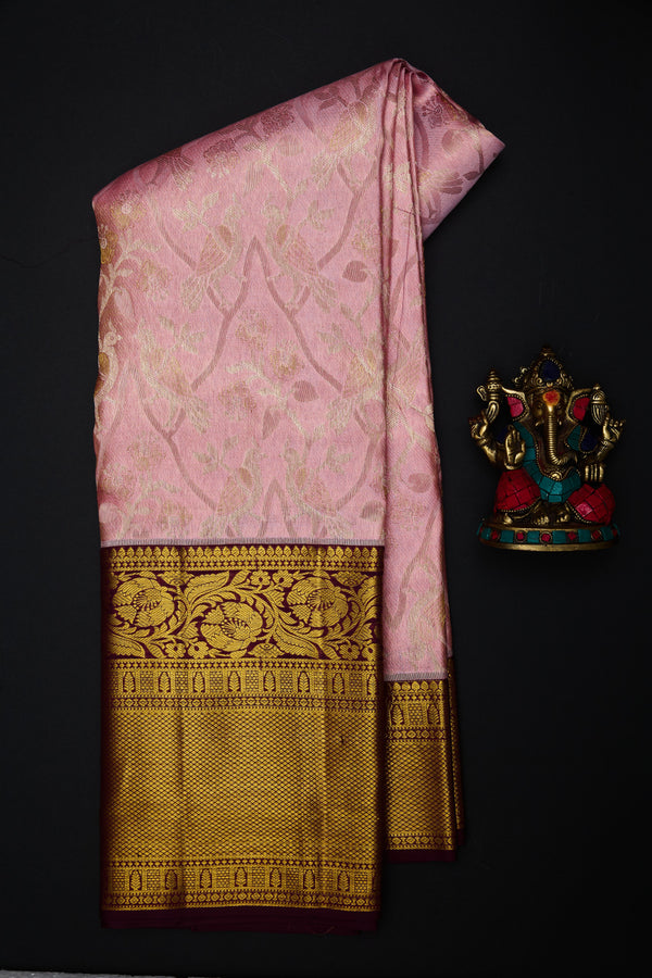 Bridal wear Kanchipuram Silk Saree