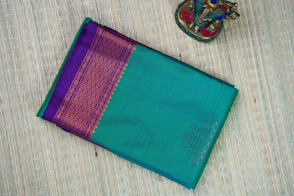 Sunset Ombre Silk Saree