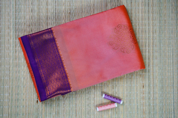 Lotus Bloom Organza Saree