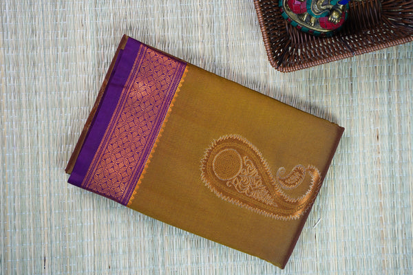 Maheshwari Striped Cotton Silk