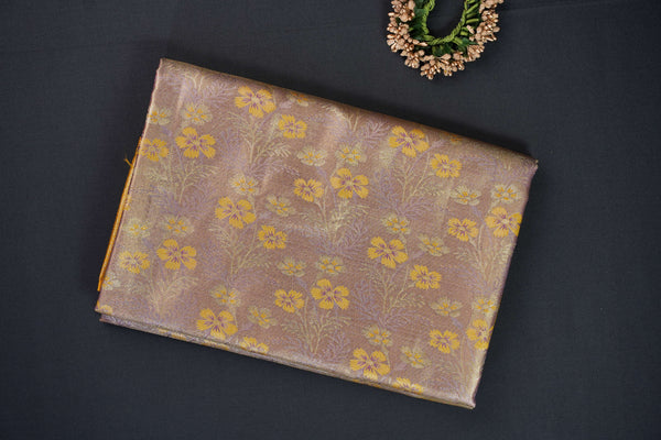 Kannaka and Yellow Bridal Art Silk Saree