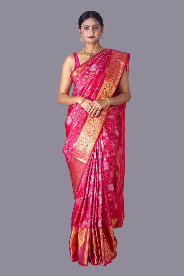Bridal wear Kancheepuram Silk Saree