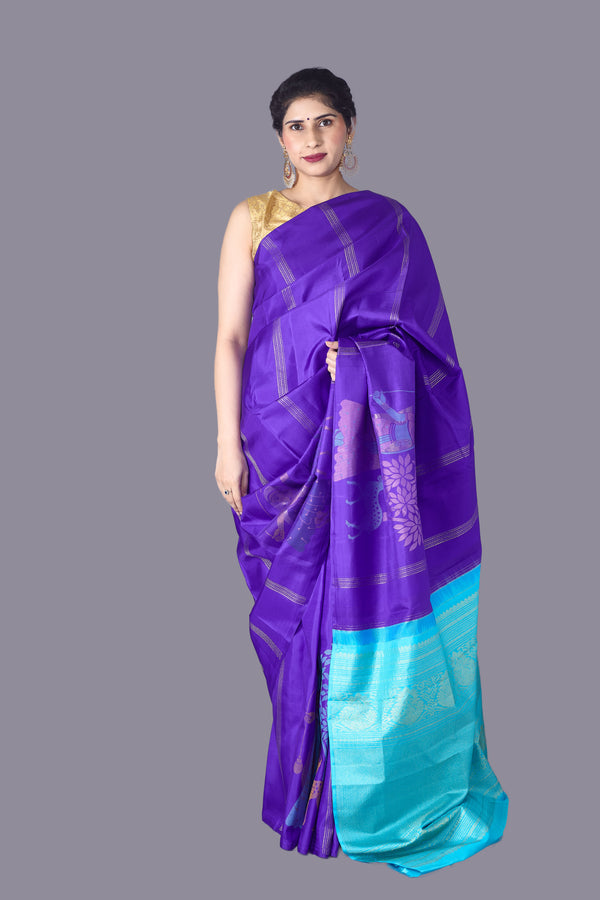 Kanchipuram Soft Silk Saree