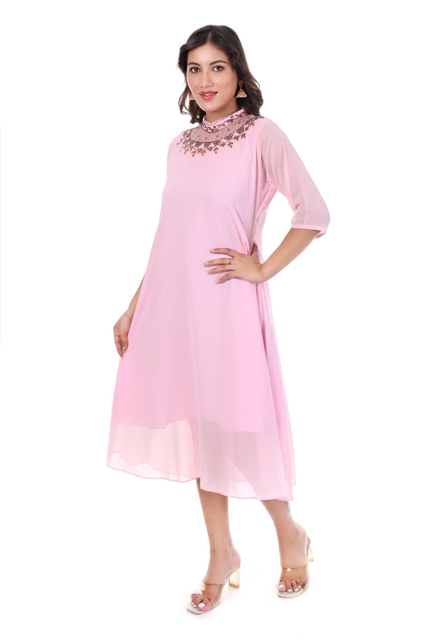 Stylish Kurti- Pink